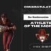Bennett named Athlete of the Month for April