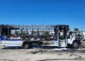 Flash bus destroyed by fire weeks before opening day