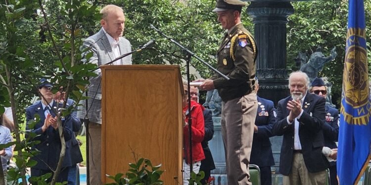 Memorial Day ceremony speaker remembers fallen David Taylor, which left a ‘mark on my soul’