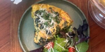 Wake up to this delicious Egg & Potato Bake