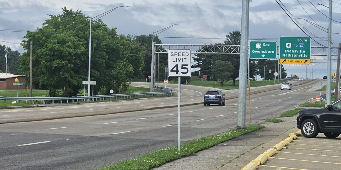 Speed limit will decrease on Green Street/U.S. 60 near Hoffman Plaza and the cloverleaf