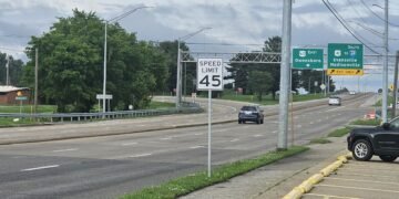 Speed limit will decrease on Green Street/U.S. 60 near Hoffman Plaza and the cloverleaf