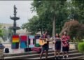 Henderson Pride celebration withstands downpour and still beats last year’s attendance