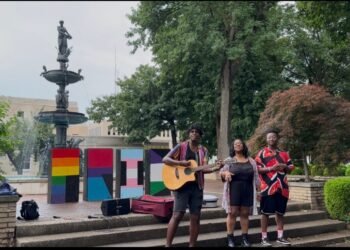 Henderson Pride celebration withstands downpour and still beats last year’s attendance