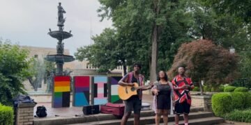 Henderson Pride celebration withstands downpour and still beats last year’s attendance