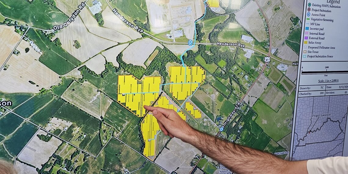 Building permit for solar farm off KY. 425 in question