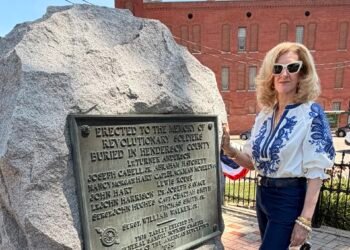 A visit to the cemetery leads to discovery of numerous American Patriots in the family tree