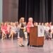 School district welcomes Ethel Rideout, wife of former superintendent Dr. Bill Rideout, at Wednesday convocation