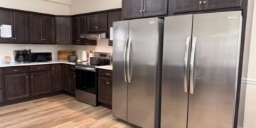 Father Bradley Shelter renovated its kitchen with last year’s POW! grant award