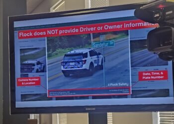 In Tuesday presentation, HPD Chief Bolin defends Flock. ‘I would hate to lose the tool.’