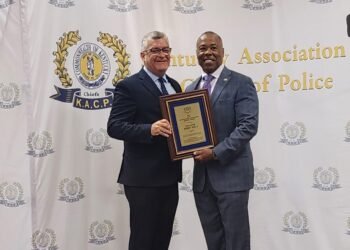 Mills is recipient of Kentucky Association of Chiefs of Police award