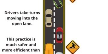 OPINION: Let’s try the zipper merge to get across the bridge