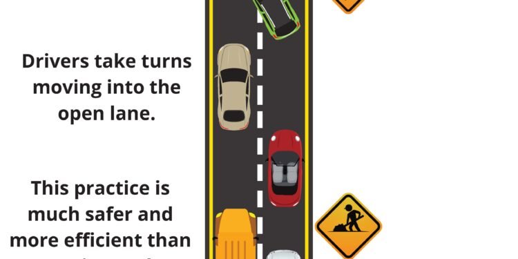 OPINION: Let’s try the zipper merge to get across the bridge