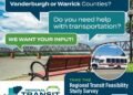 Transportation officials ask residents for information about regional public transportation
