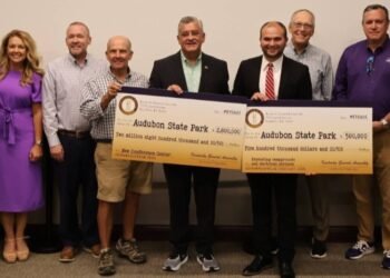 BRIEFS: Checks for conference center presented; Fly-in at Sandy Lee Watkins Park