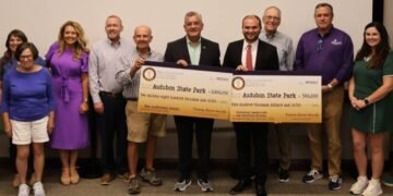 BRIEFS: Checks for conference center presented; Fly-in at Sandy Lee Watkins Park