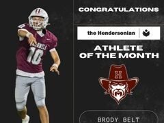 Brody Belt | Athlete of the Month for September
