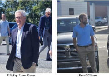 Longshot Williams jousts with Comer