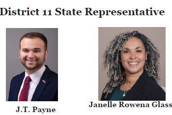 Payne, Glass battle for state rep seat