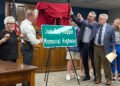 Highway signs honoring Joel Hopper unveiled