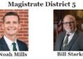 In agreement on some issues, Starks and Mills battle for District 5 Magistrate seat