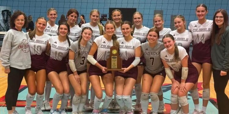 After second straight district championship, Lady Cols volleyball set eyes on the regional